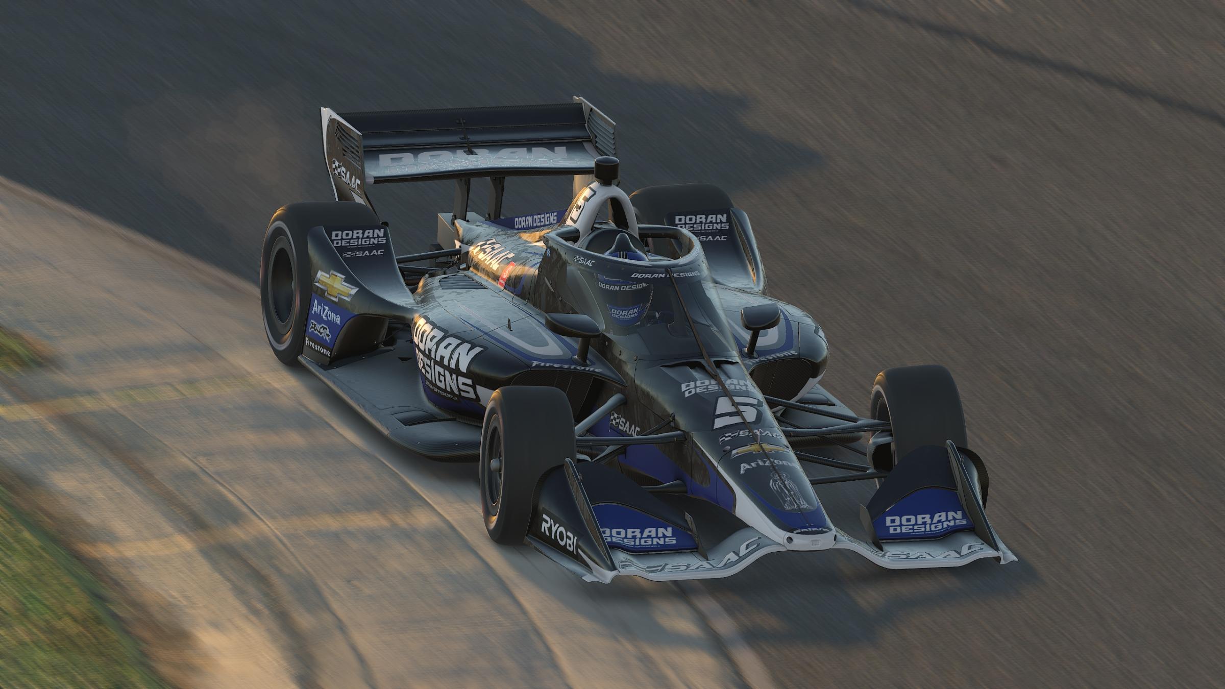 Doran Designs Indycar 5 Luke Mahone by Luke Mahone Trading Paints