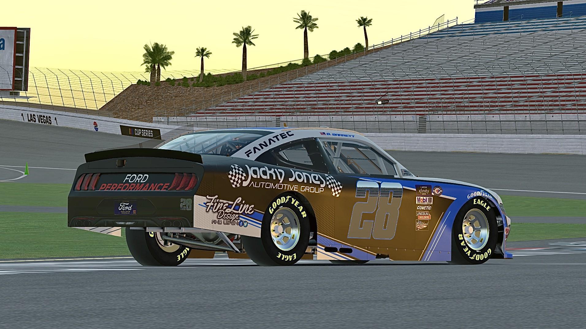 Preview of Braxton Barrett #28 Xfinity Mustang by Nick Alford