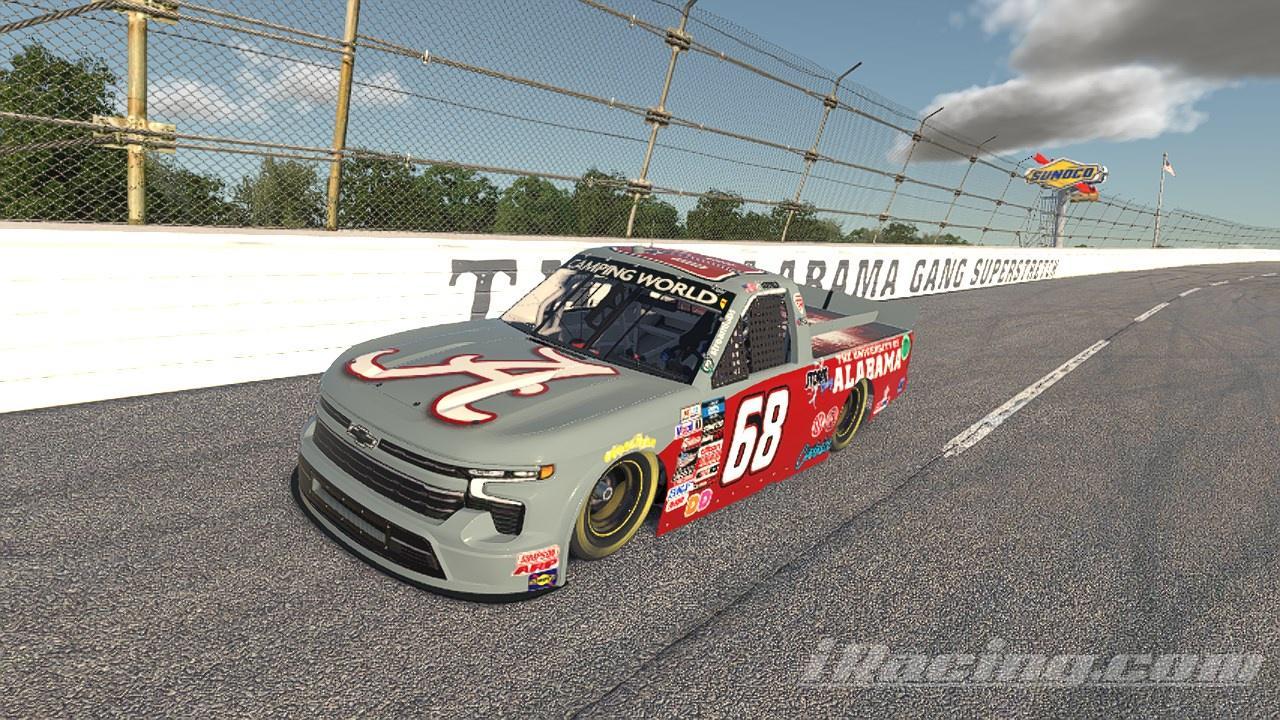 Preview of Chevrolet Silverado Truck 2019  Alabama Sim Stamp by Andrew Duffield2