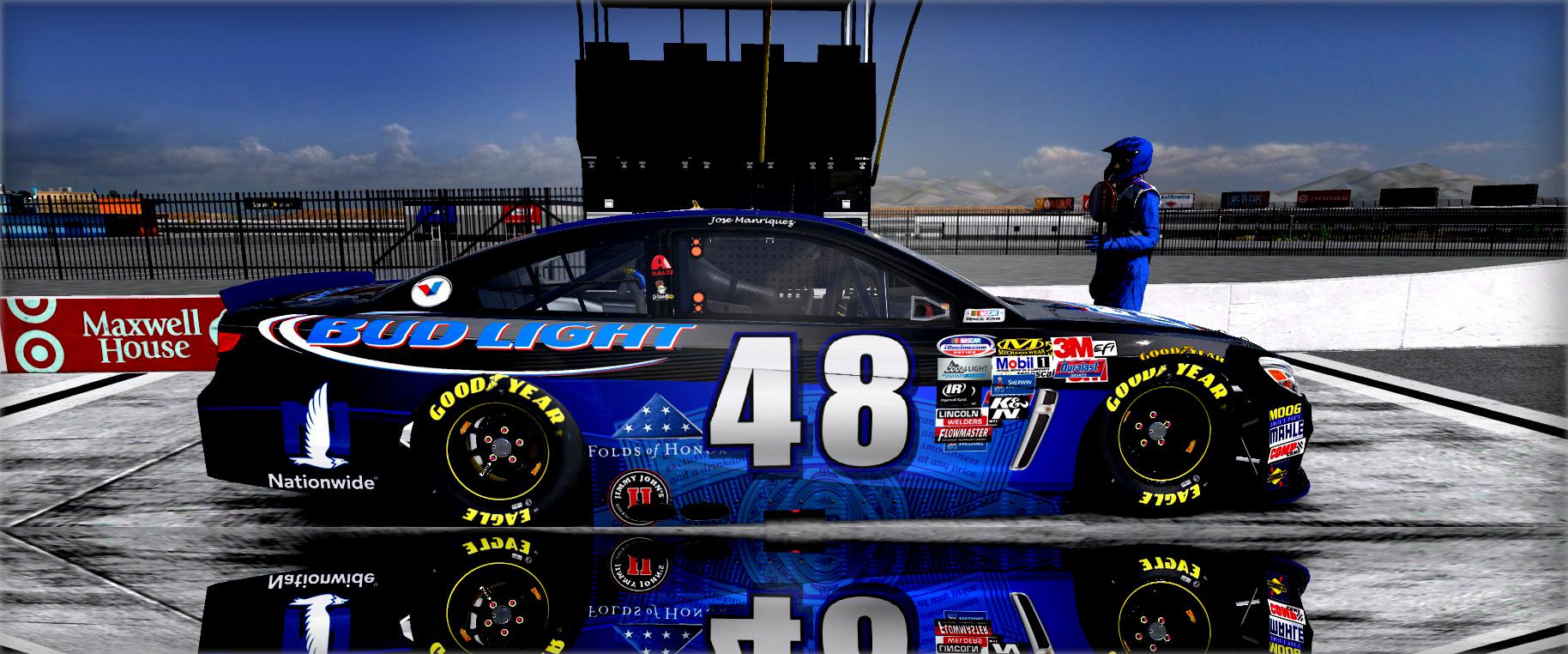 Preview of Bud Light Chevy SS Custom Paint Scheme by Jose M.