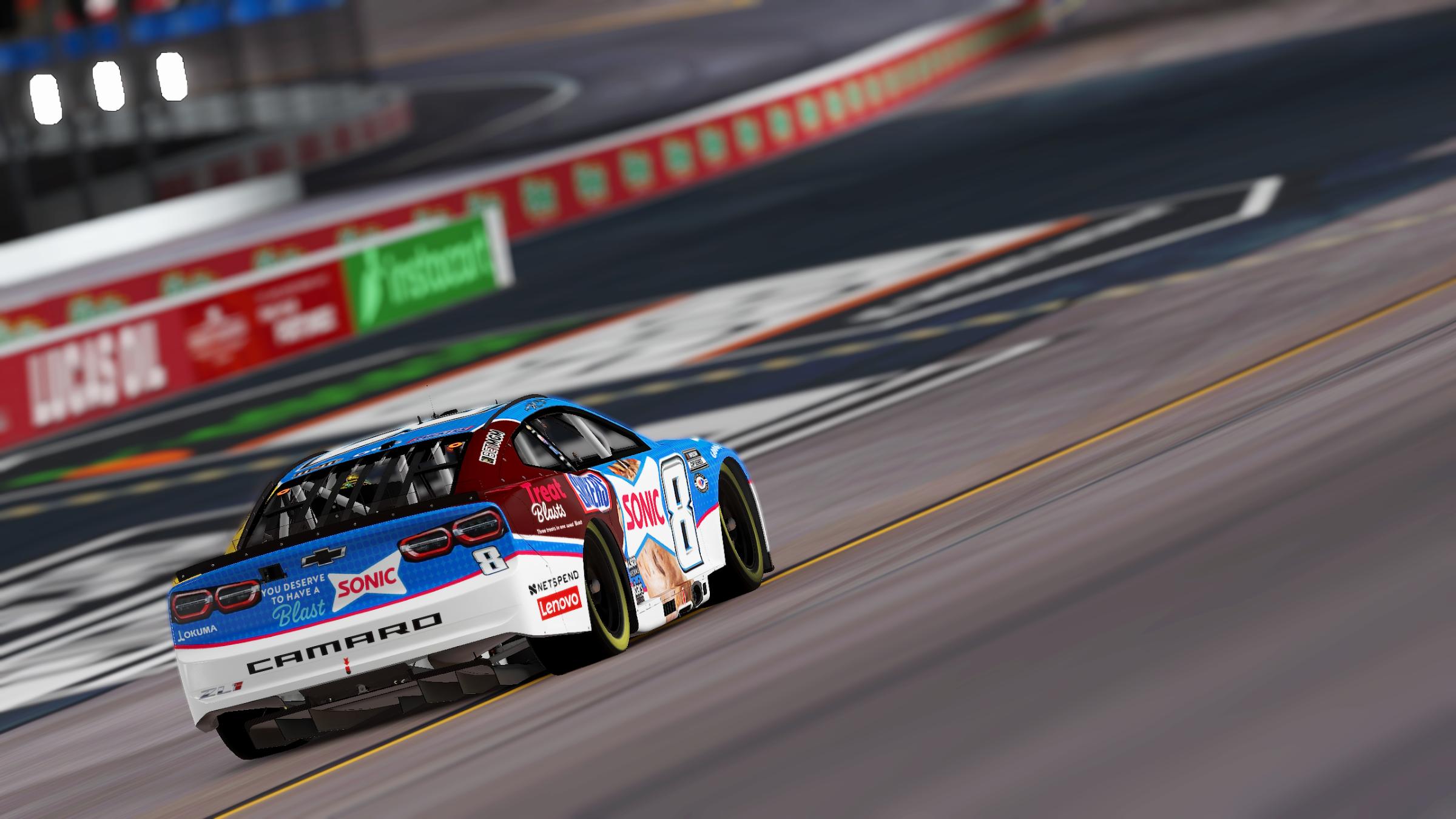 Preview of Kyle Busch 2023 Sonic Trick Or Treat Blast Concept Chevrolet Camaro (No Numbers) by Aledam Contreras