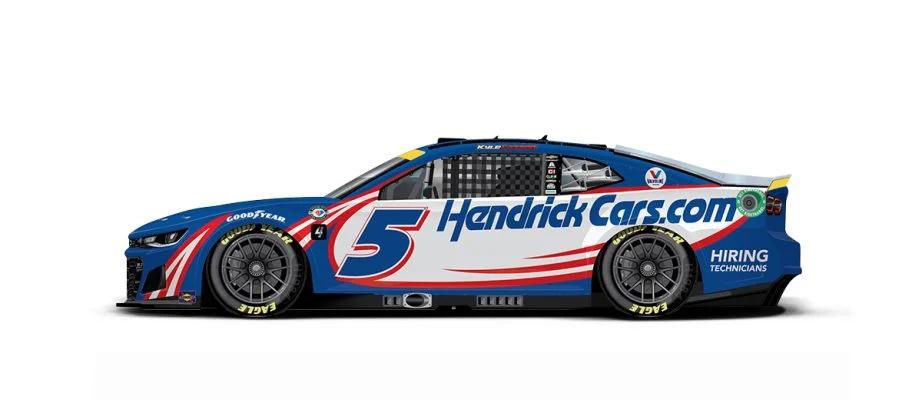 Preview of Kyle Larson #5 Hendrick Cars 2023 NASCAR Cup Series Playoffs Championship 4 With Custom Number by Ryan Broderick