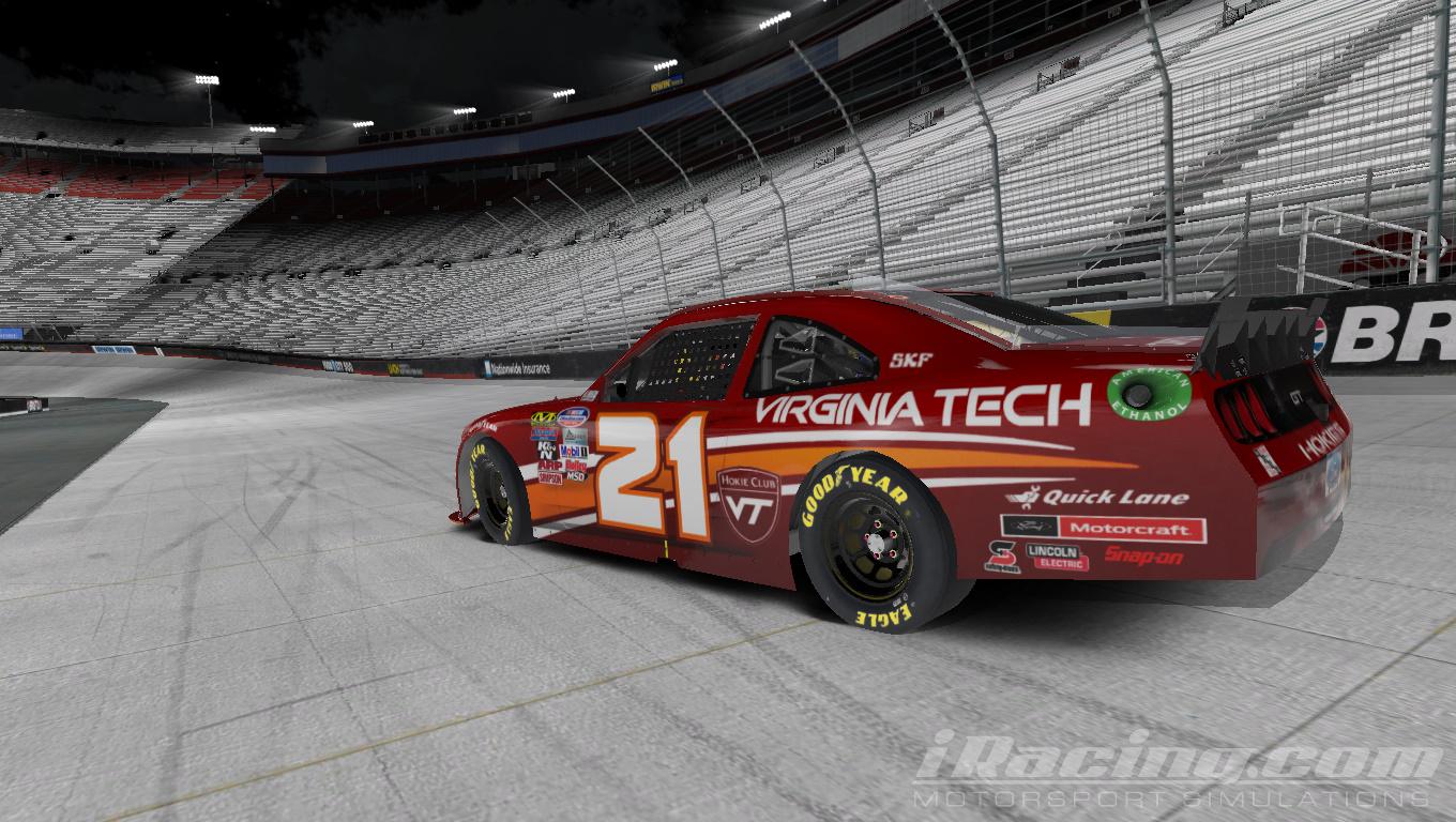 Preview of Virginia Tech - Ryan Blaney Replica by Marvin Turnmire Jr.