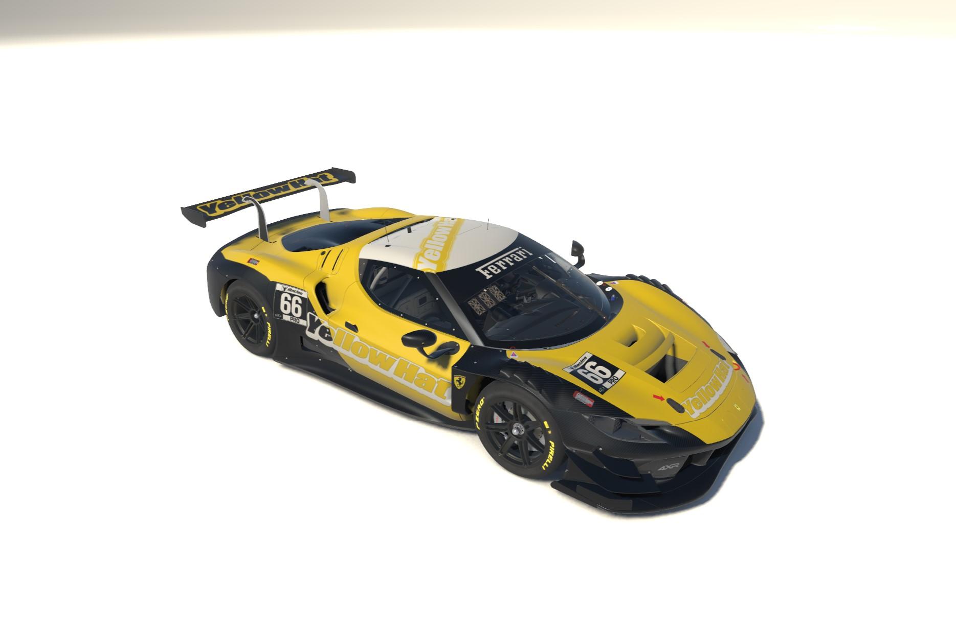 Preview of Yellow Hat Ferrari 296 GT3 by Matt M.