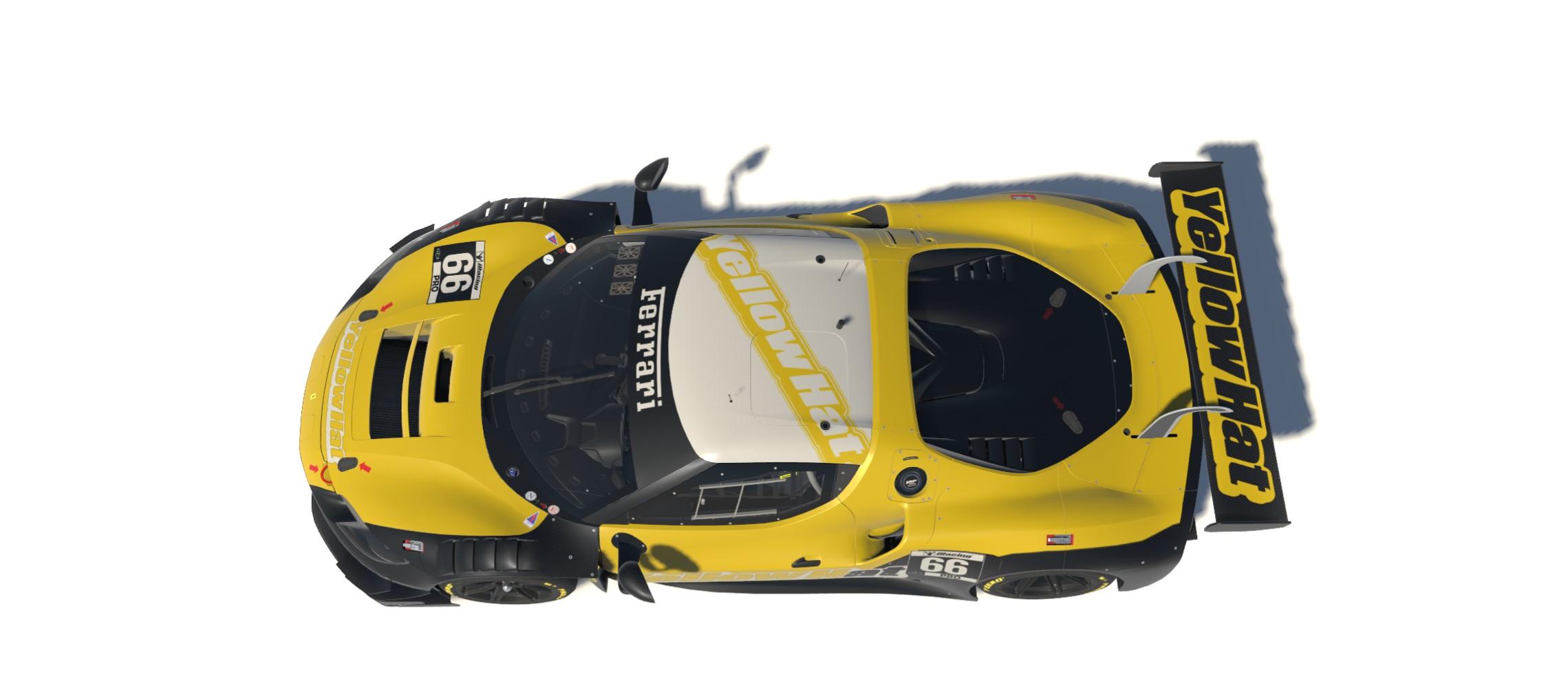 Preview of Yellow Hat Ferrari 296 GT3 by Matt M.