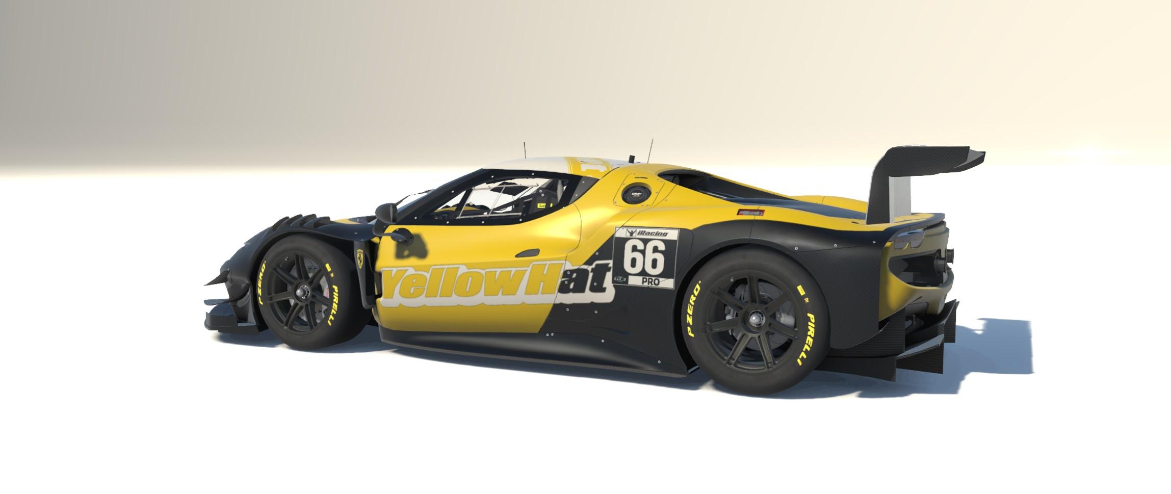 Preview of Yellow Hat Ferrari 296 GT3 by Matt M.
