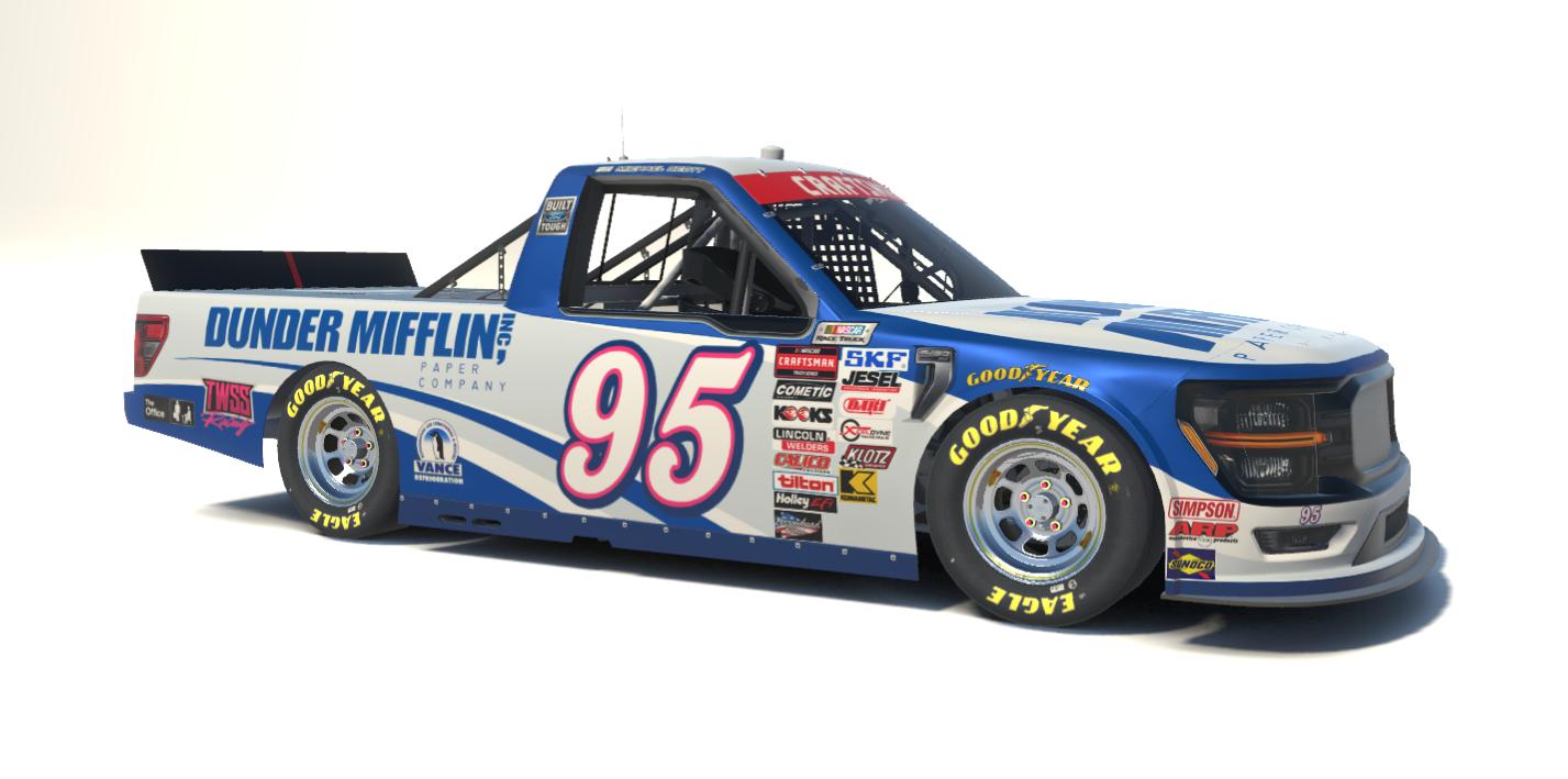 Preview of Dunder Mifflin, NASCAR Ford F150 by Sean F.