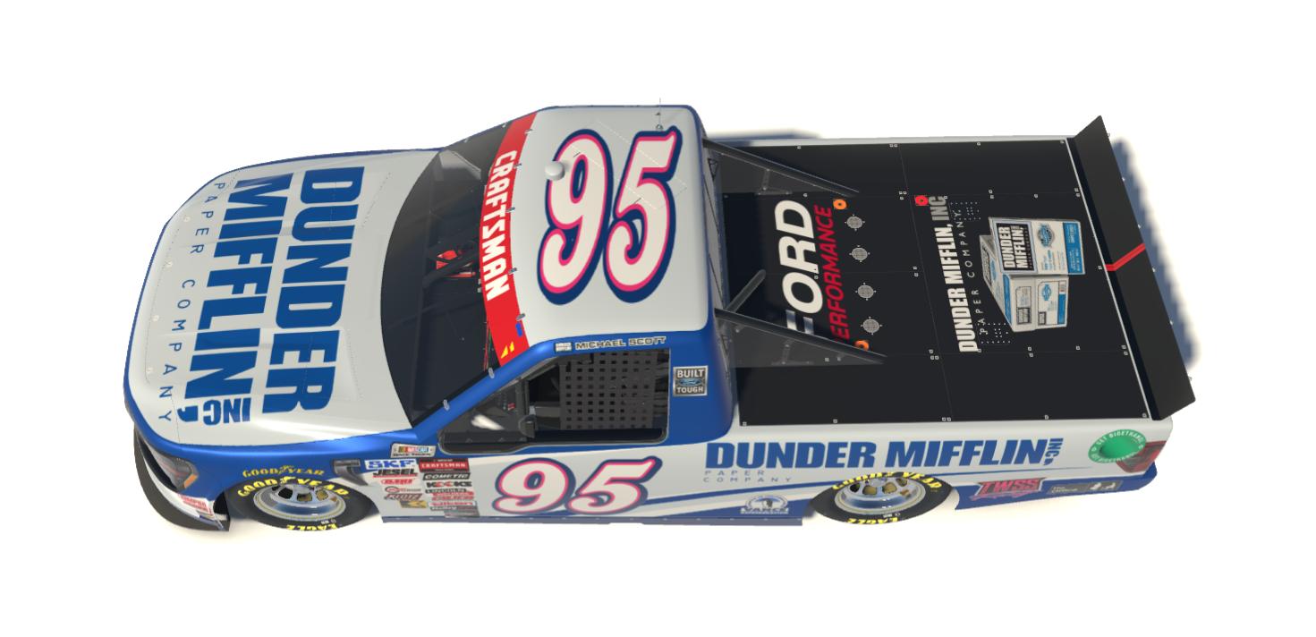 Preview of Dunder Mifflin, NASCAR Ford F150 by Sean F.