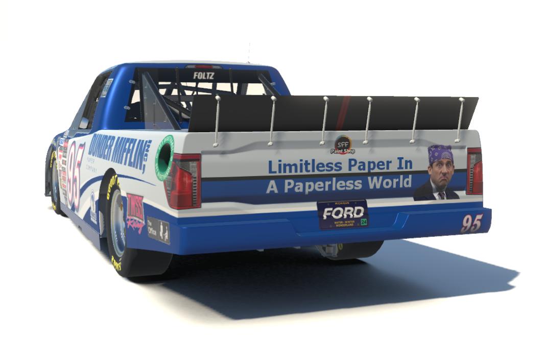 Preview of Dunder Mifflin, NASCAR Ford F150 by Sean F.