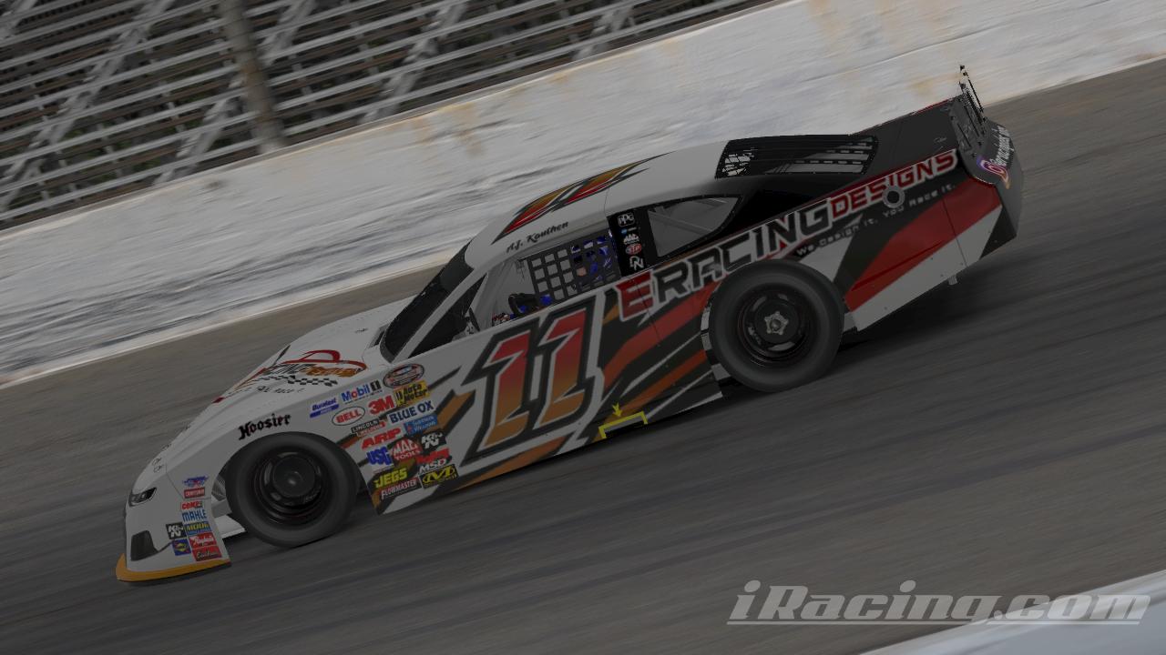 Preview of A.J. Kauthen #11 E Racing Designs SLM W/ Spec Map by Rob Evans