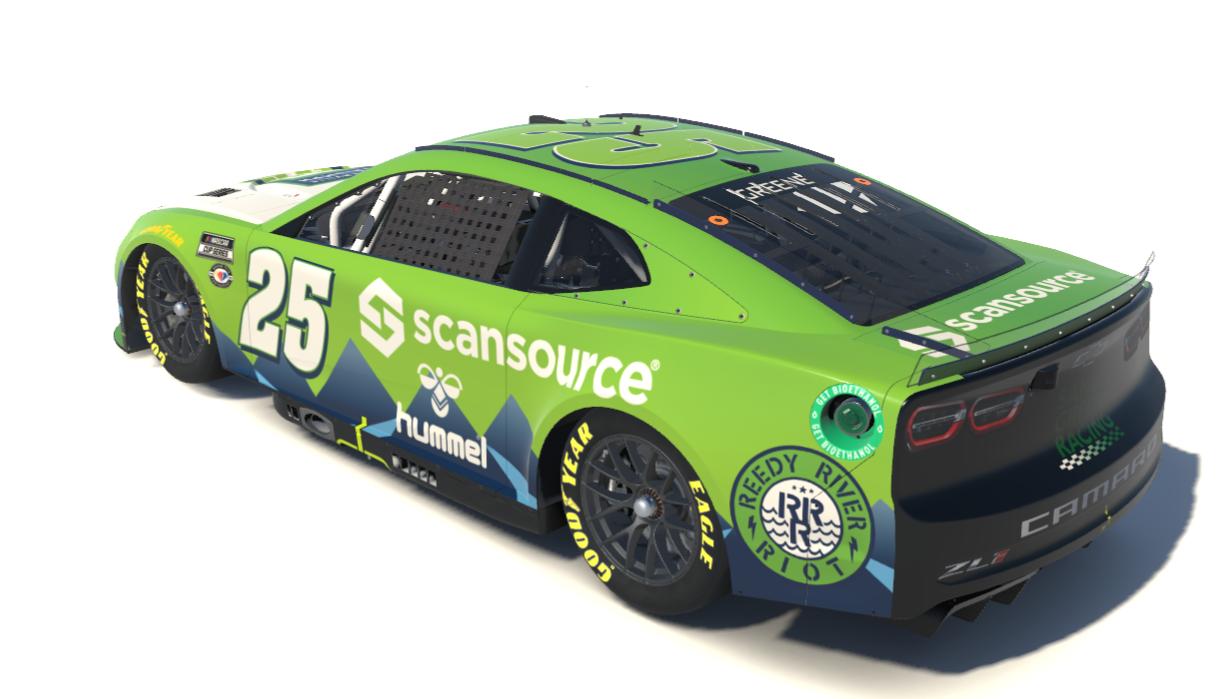 Preview of Custom Number 25 Greenville Triumph NextGen Camaro by Samuel Greene