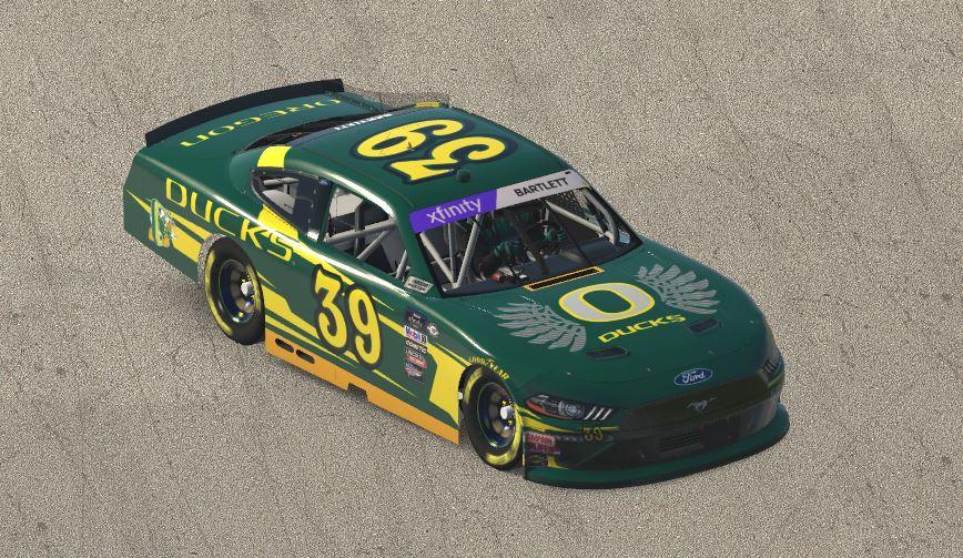 Preview of Oregon Ducks Ford Mustang Class B 2019 by Steven Bartlett