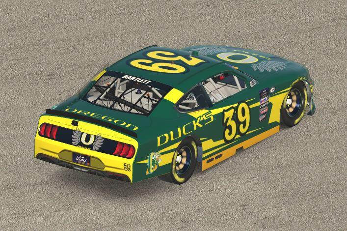 Preview of Oregon Ducks Ford Mustang Class B 2019 by Steven Bartlett