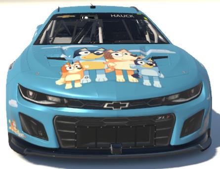 Bluey Camaro by Ed Hauck - Trading Paints