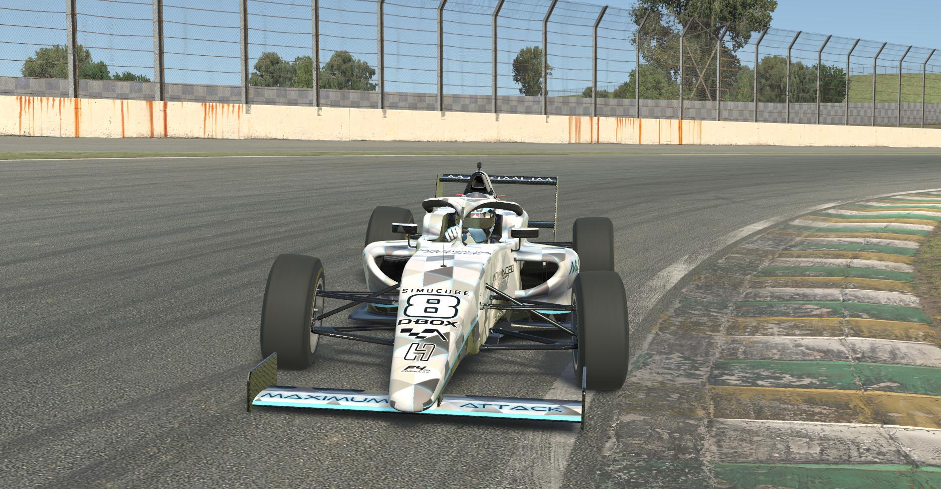Preview of Maximum Attack Simulation Co - White Glow FIA F4 DRD by Perry Duncan