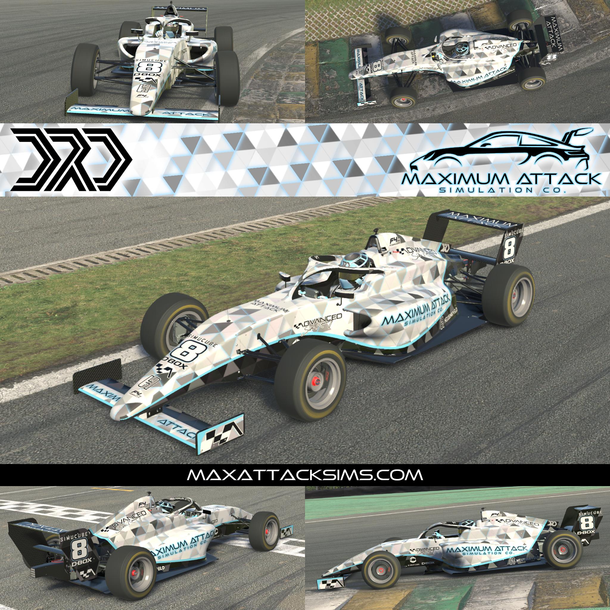 Preview of Maximum Attack Simulation Co - White Glow FIA F4 DRD by Perry Duncan