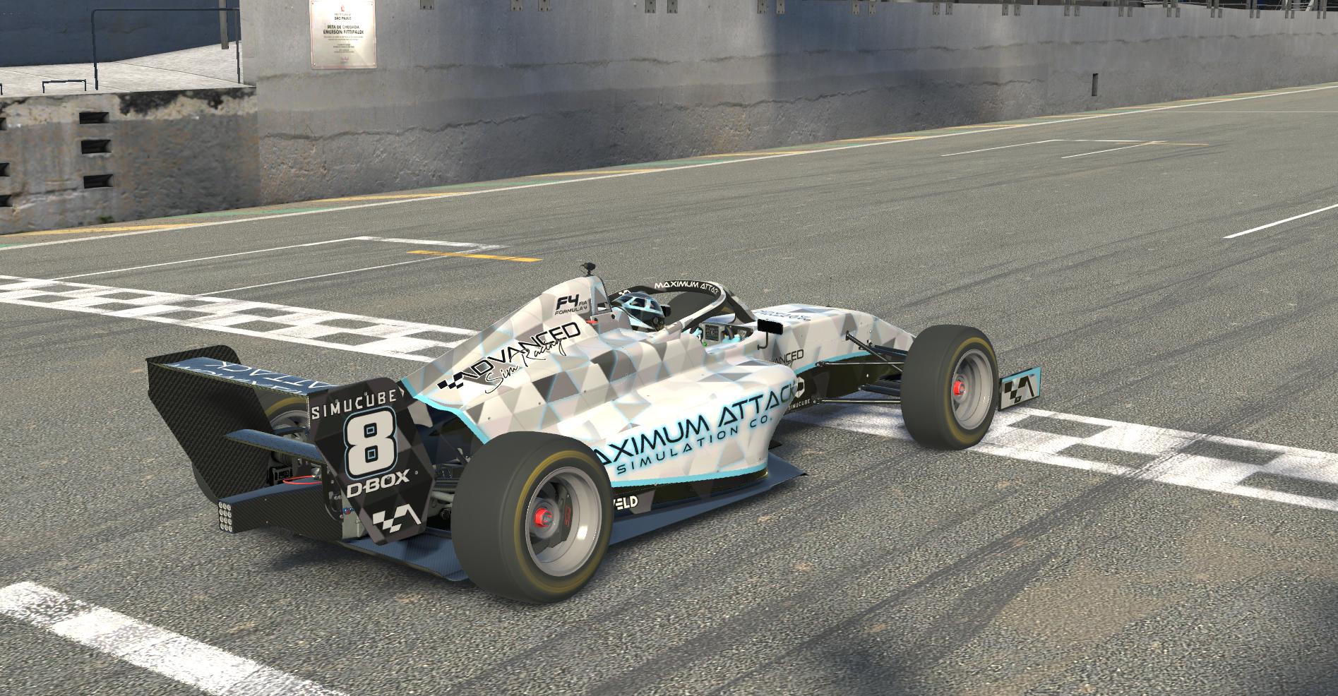 Preview of Maximum Attack Simulation Co - White Glow FIA F4 DRD by Perry Duncan