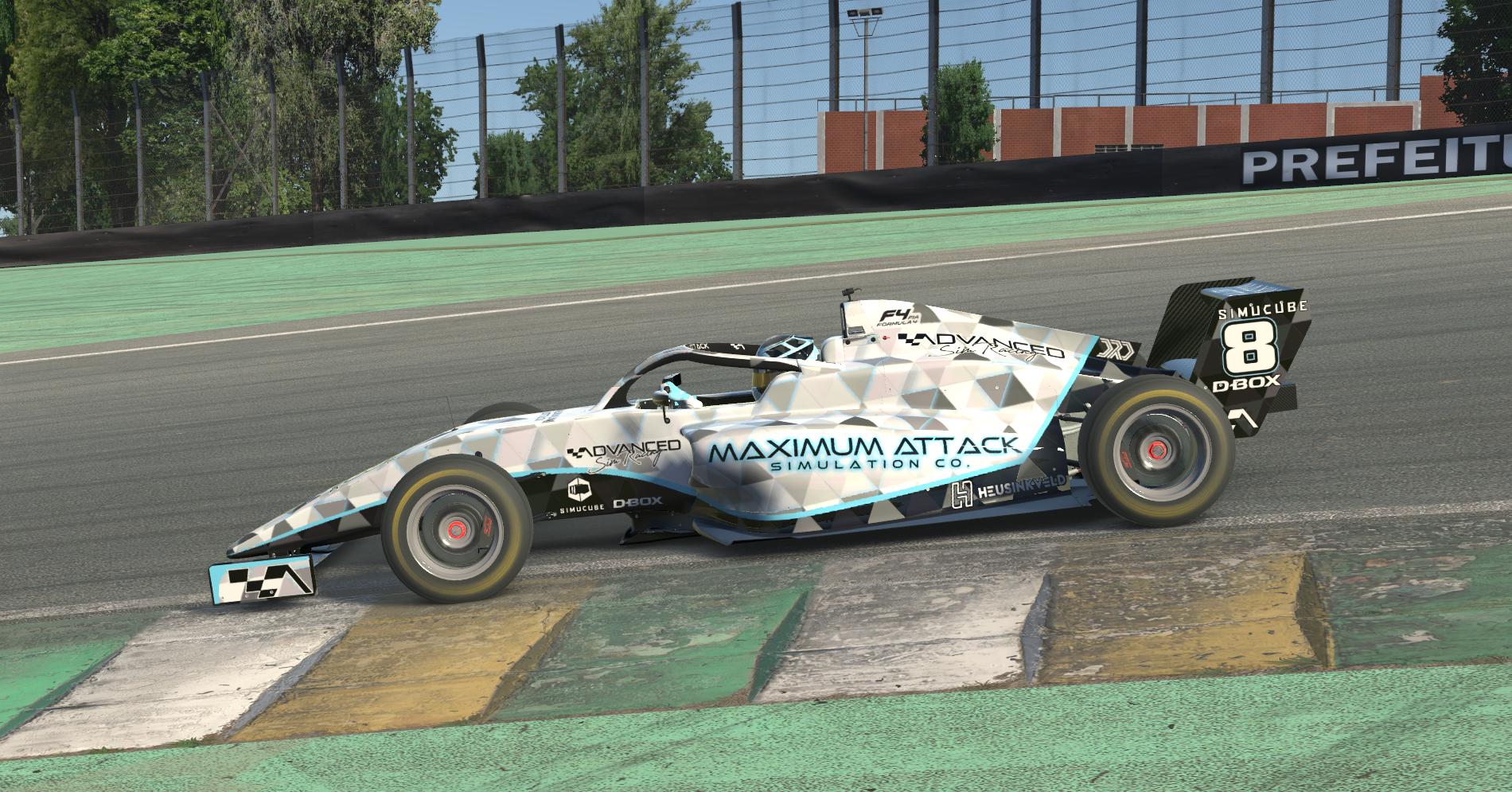 Preview of Maximum Attack Simulation Co - White Glow FIA F4 DRD by Perry Duncan