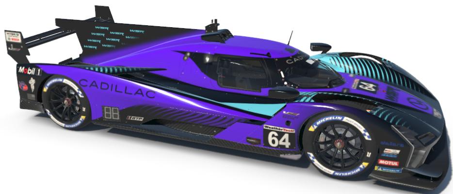 Preview of WSR Feisty Caddy - Purple/Cyan by Corbin N Lenaway