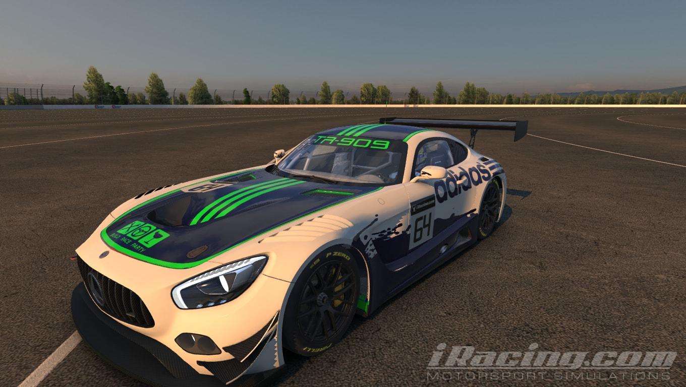 Preview of Mercedes AMG GT3 TEAM ADIDAS by Frederic Jay