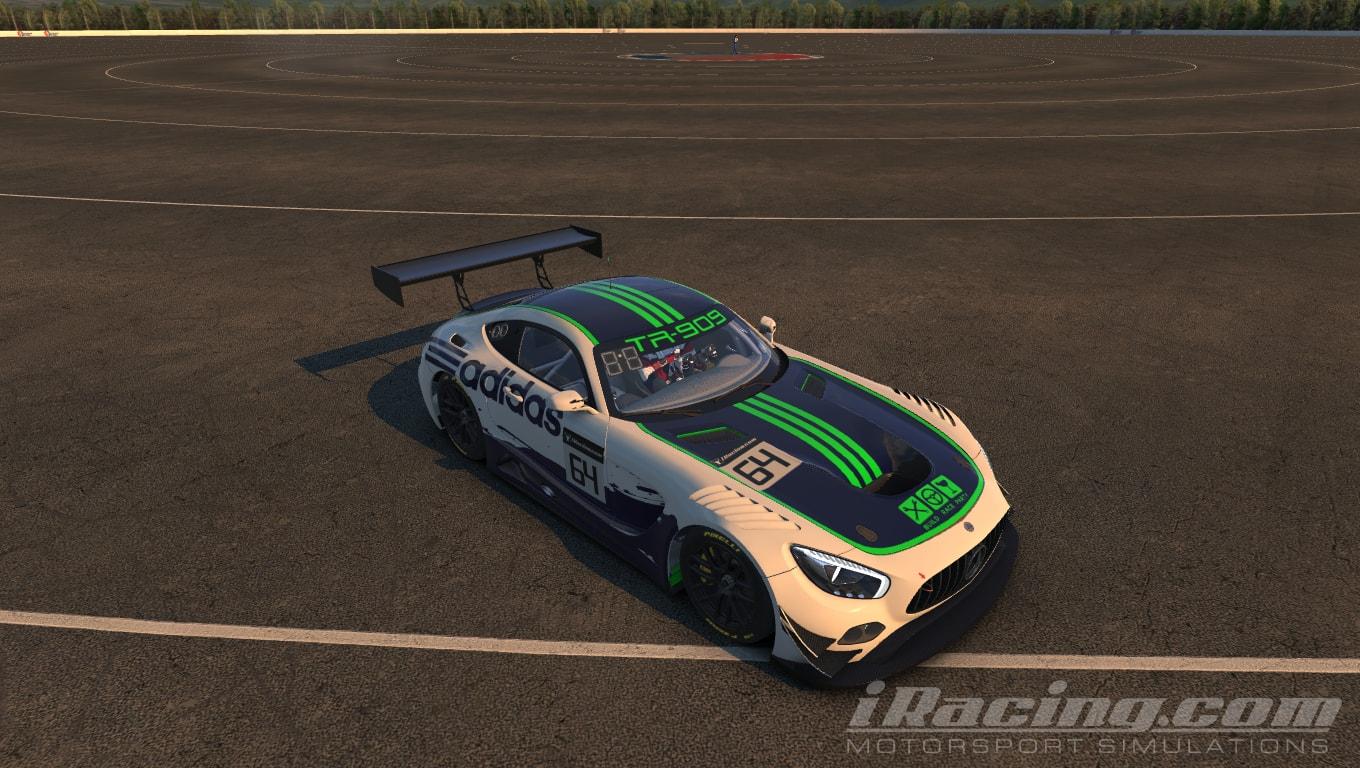 Preview of Mercedes AMG GT3 TEAM ADIDAS by Frederic Jay