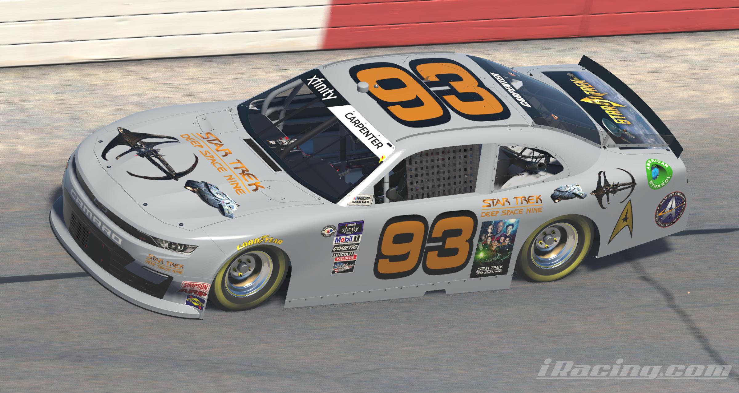 Preview of Star Trek Deep Space Nine Xfinity Camaro by Kyle Carpenter