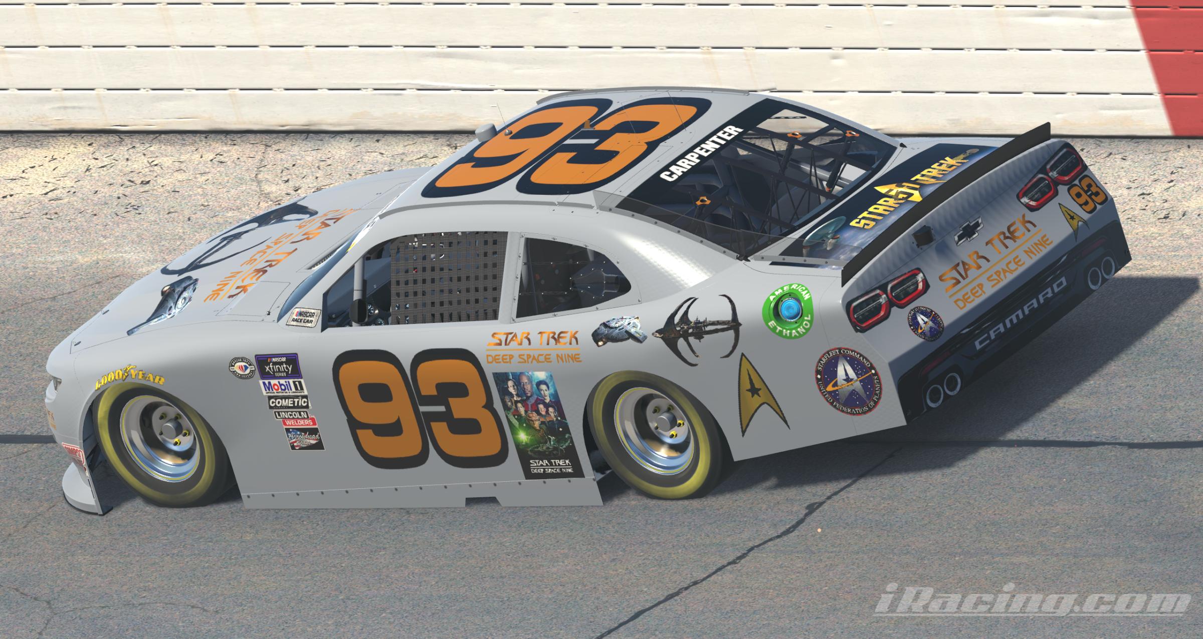 Preview of Star Trek Deep Space Nine Xfinity Camaro by Kyle Carpenter