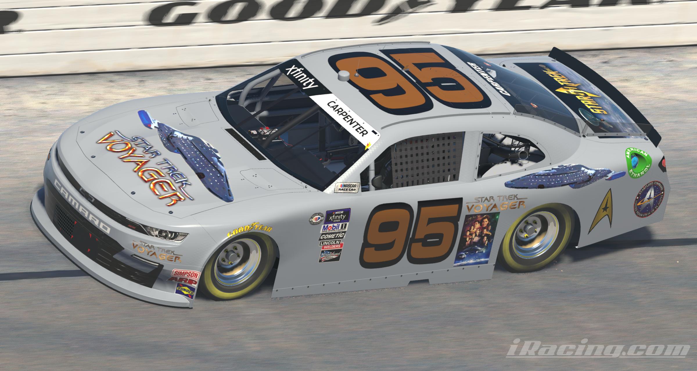 Star Trek Voyager Xfinity Camaro by Kyle Carpenter - Trading Paints