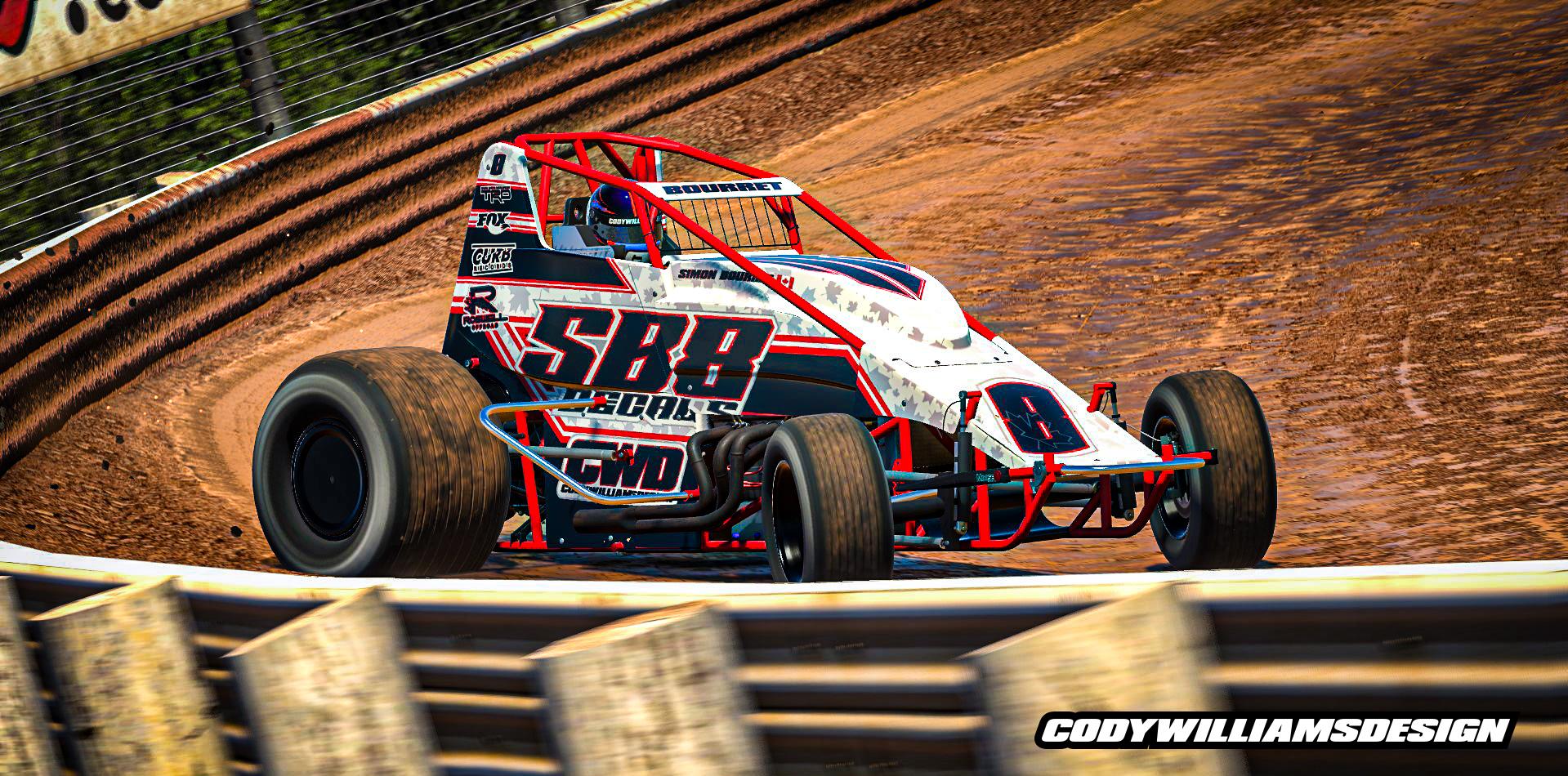 Preview of Simon Bourret NW Dirt Sprint Car! by Cody G Williams
