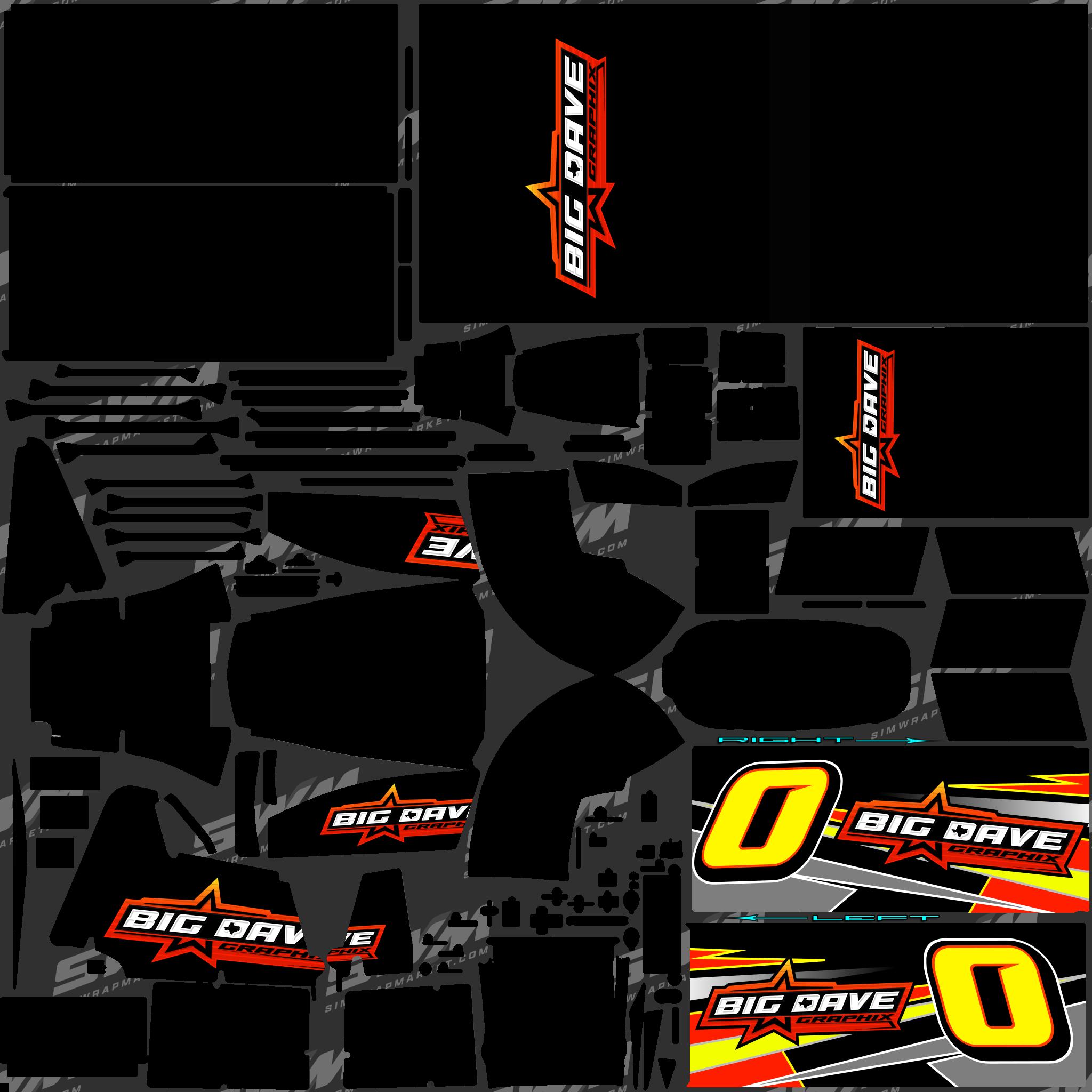 Preview of Dirt Sprint   Vector Template v2 by Davis Lemaster