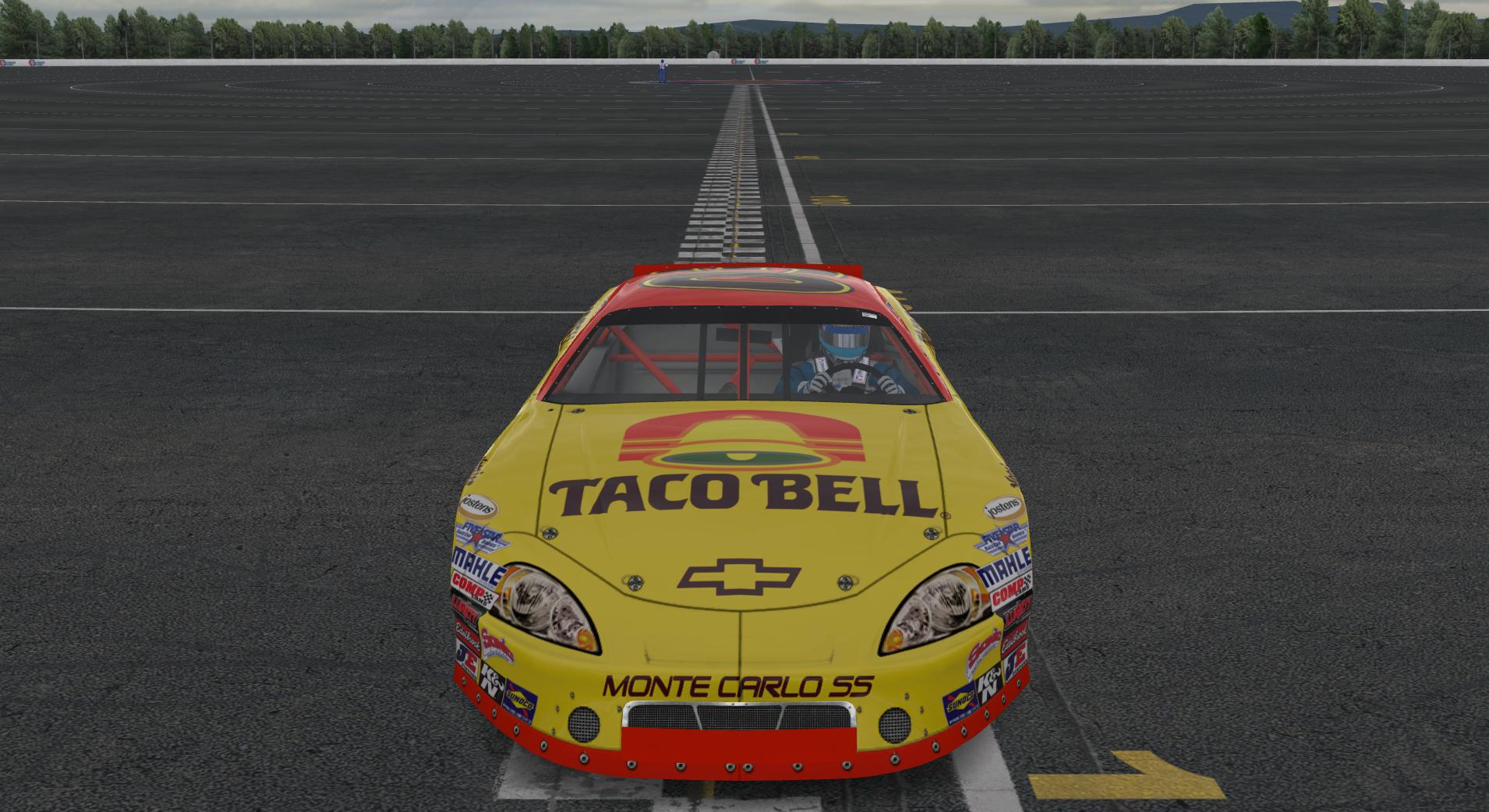 Preview of Taco Bell Throwback Chevrolet Monte Carlo SS Late Model by Jason M Stewart