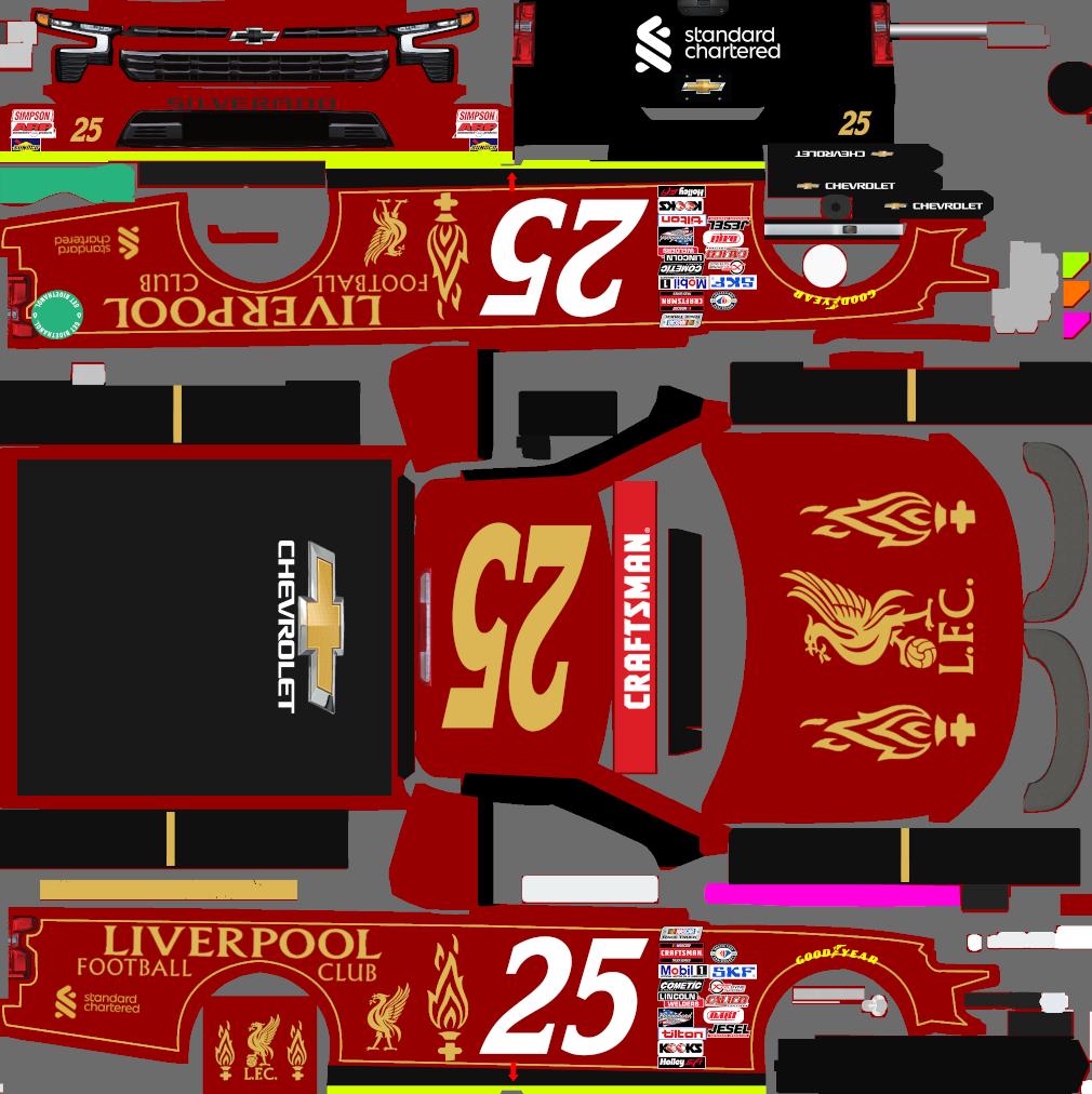 Preview of Custom 25 Liverpool FC Silverado by Samuel Greene