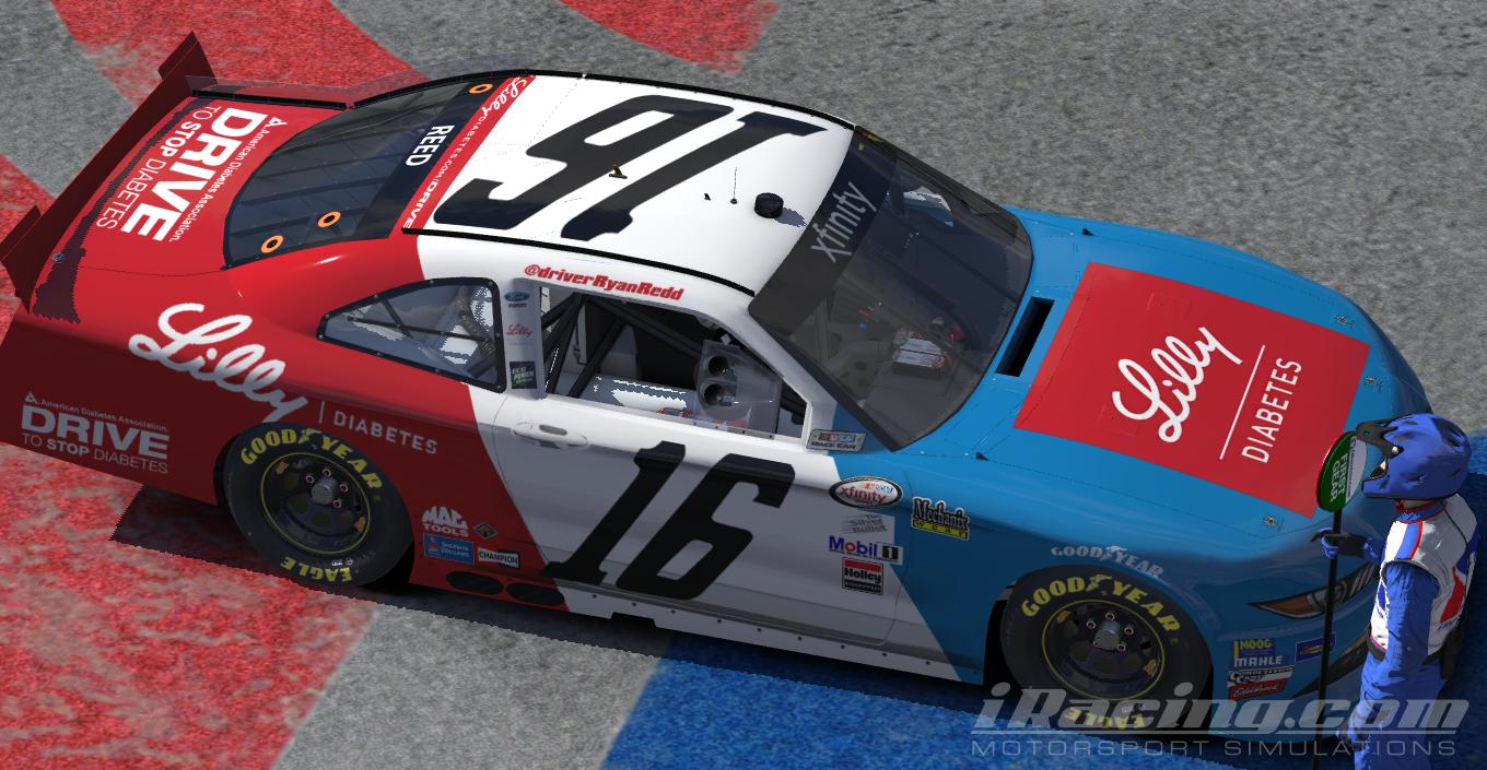 Preview of #16 Ryan Reed Roush Fenway Racing Darlington 2016 by Amit L.
