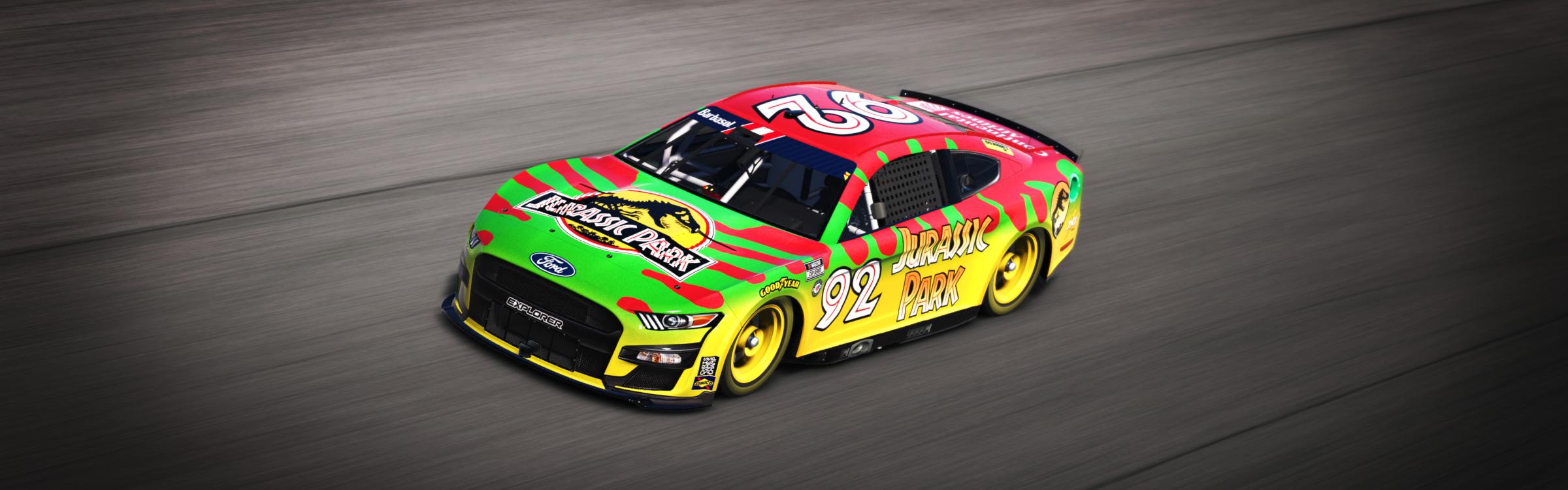 Preview of Jurassic Park Tour Explorer Ford Mustang NXG by Chris Champeau