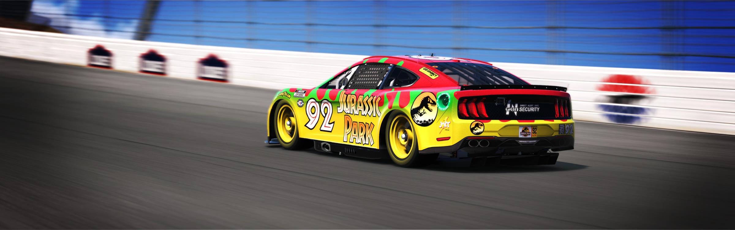 Preview of Jurassic Park Tour Explorer Ford Mustang NXG by Chris Champeau