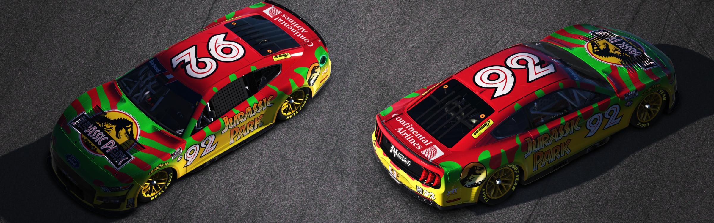 Preview of Jurassic Park Tour Explorer Ford Mustang NXG by Chris Champeau