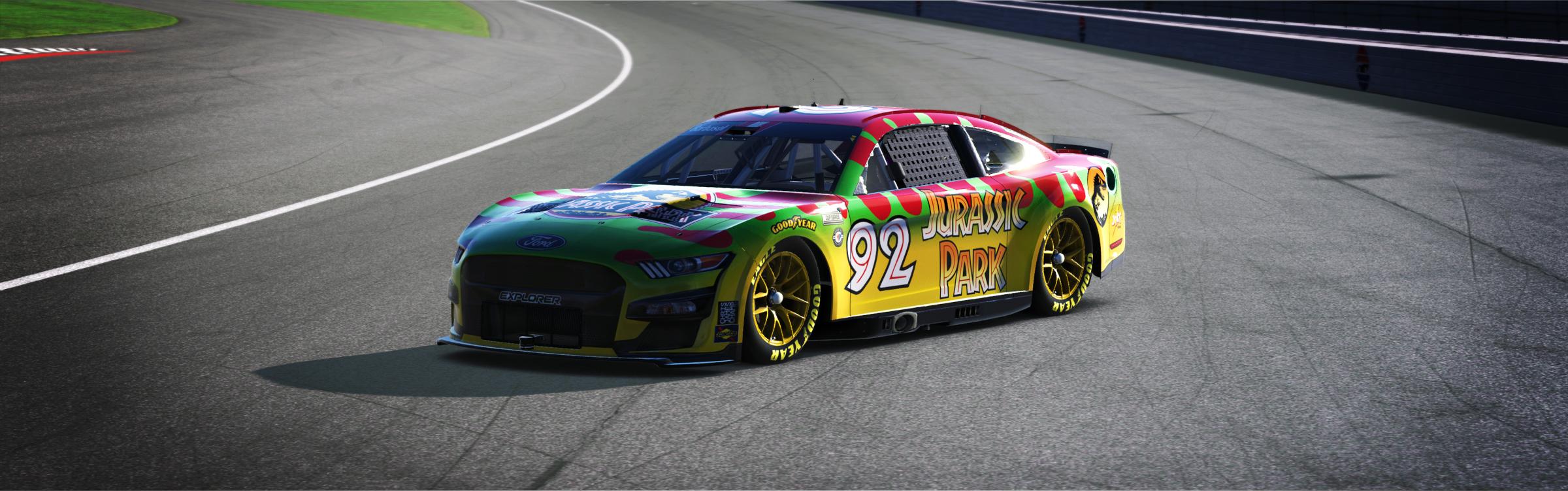 Preview of Jurassic Park Tour Explorer Ford Mustang NXG by Chris Champeau