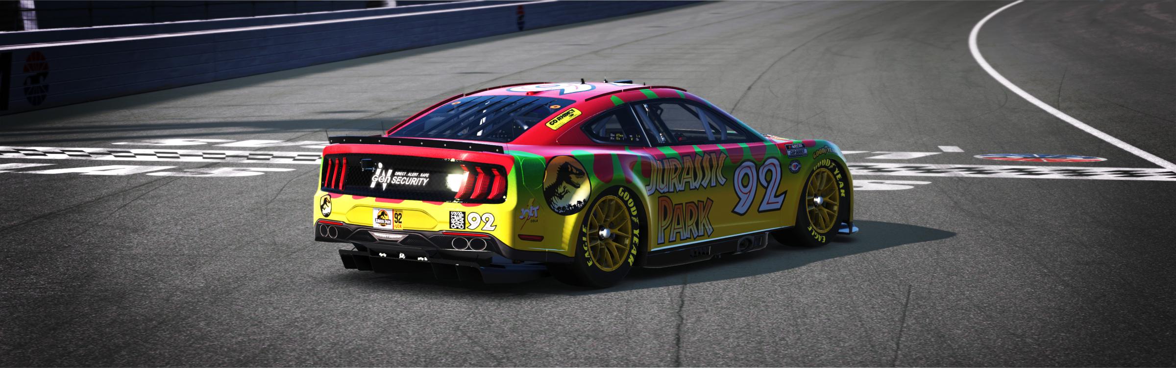 Preview of Jurassic Park Tour Explorer Ford Mustang NXG by Chris Champeau