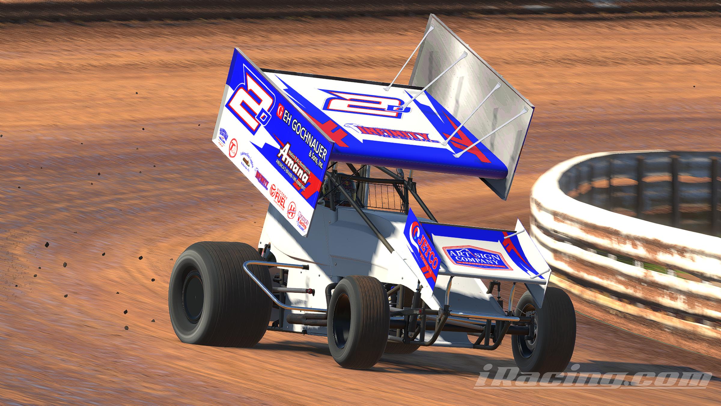 Preview of Cole Dewease White Car from 6/9/23 at Path Valley by Brady Beavers