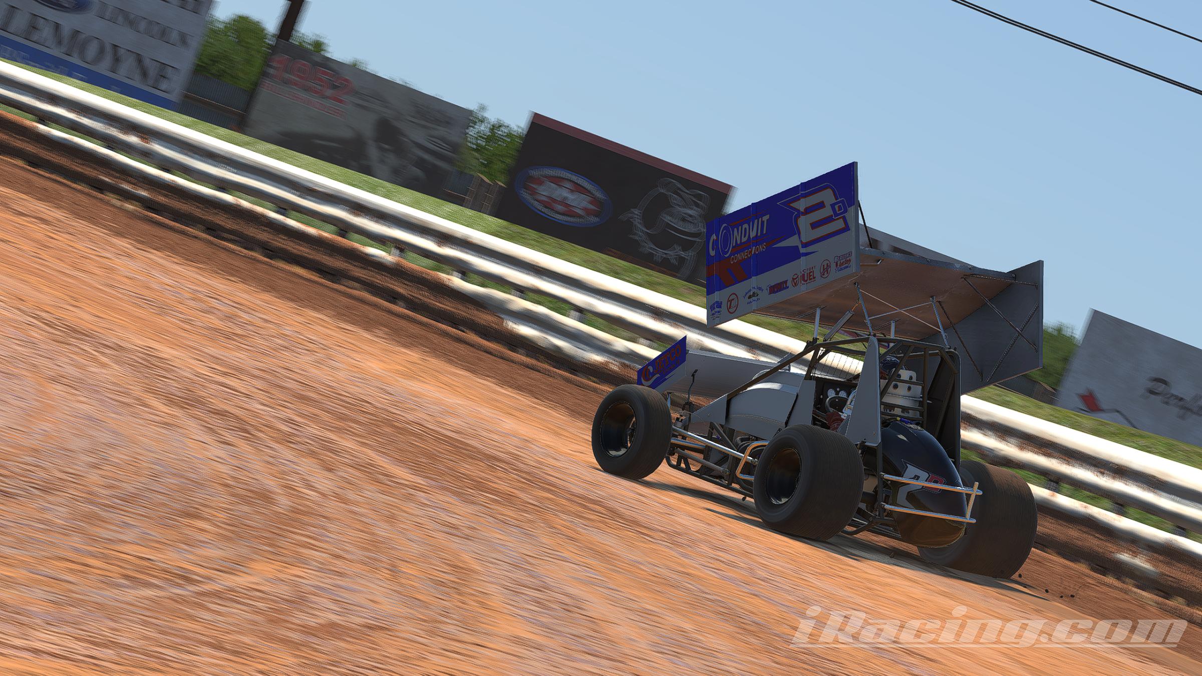 Preview of Cole Dewease White Car from 6/9/23 at Path Valley by Brady Beavers