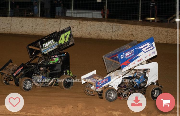 Preview of Cole Dewease White Car from 6/9/23 at Path Valley by Brady Beavers