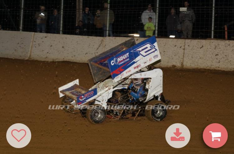 Preview of Cole Dewease White Car from 6/9/23 at Path Valley by Brady Beavers