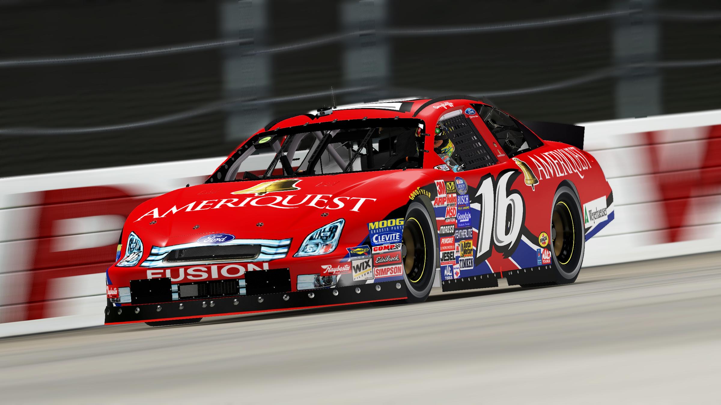 Preview of Greg Biffle 2006 Busch Series Ameriquest Mortgage Company Ford Fusion (Custom Numbers) by Aledam Contreras
