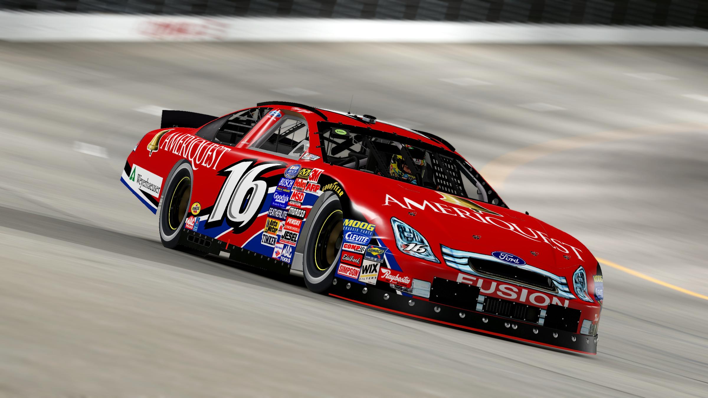 Preview of Greg Biffle 2006 Busch Series Ameriquest Mortgage Company Ford Fusion (Custom Numbers) by Aledam Contreras