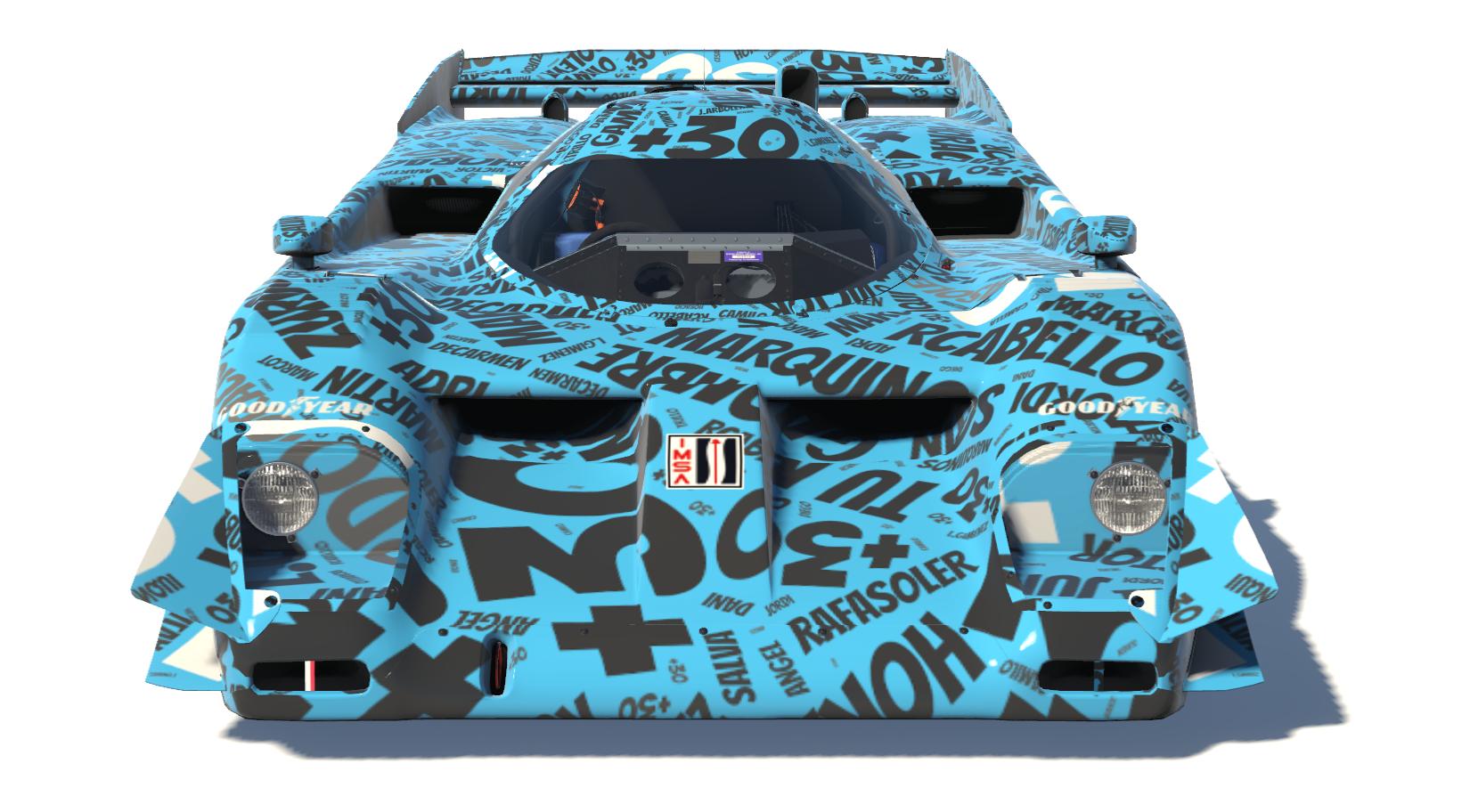 Preview of Nissan GTP ZX-T md30 nube nombres azul by Jes&uacute;s Arboleya