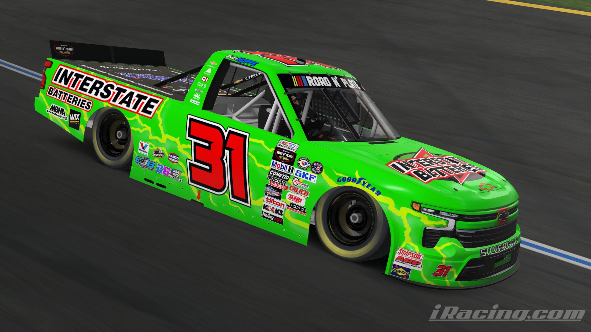 Preview of Interstate Batteries - Blake Hoppe - #31 - Chevy by Blake H.