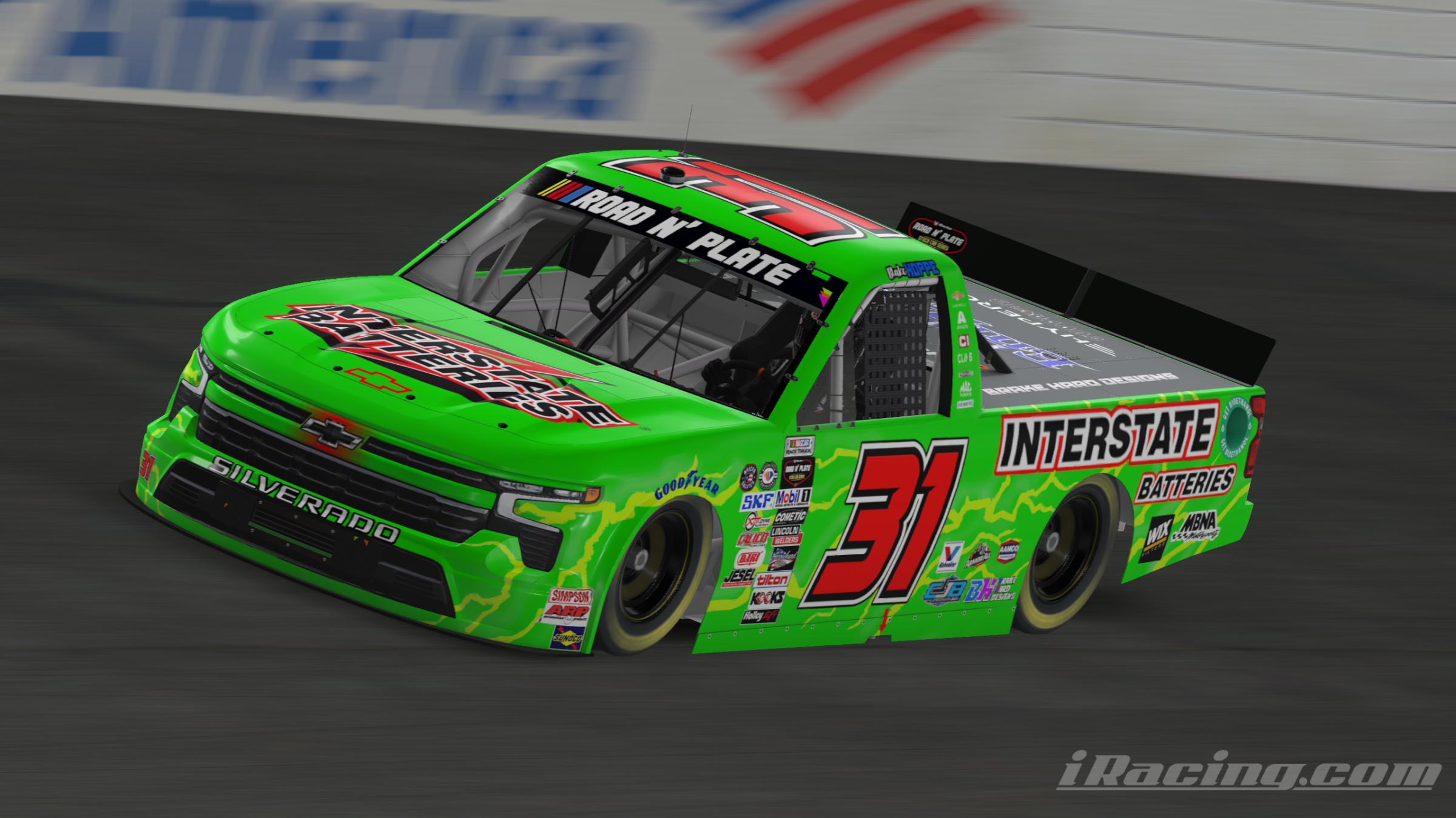 Preview of Interstate Batteries - Blake Hoppe - #31 - Chevy by Blake H.