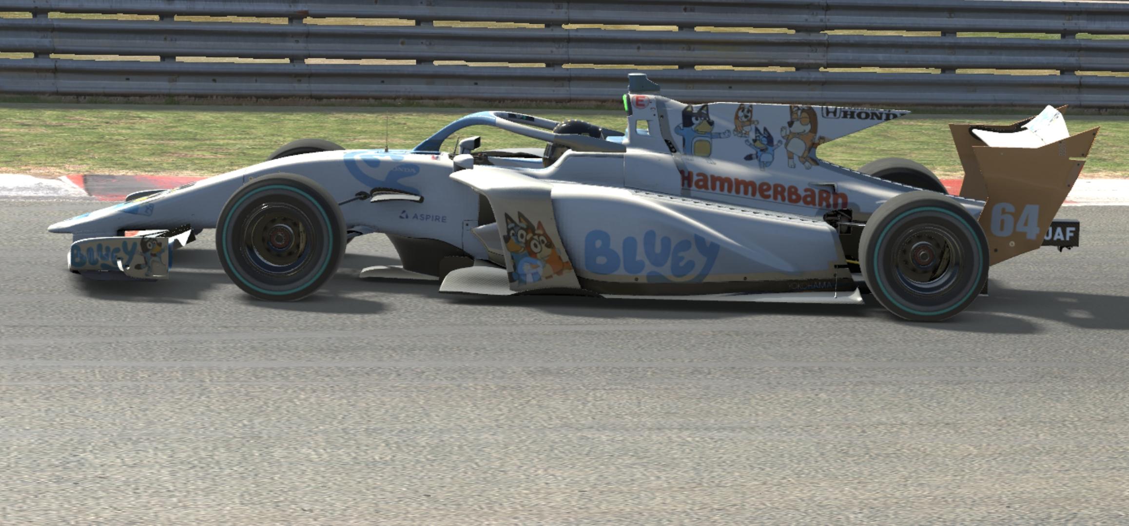 Preview of Bluey Super Formula SF23 Honda by Nick Russell