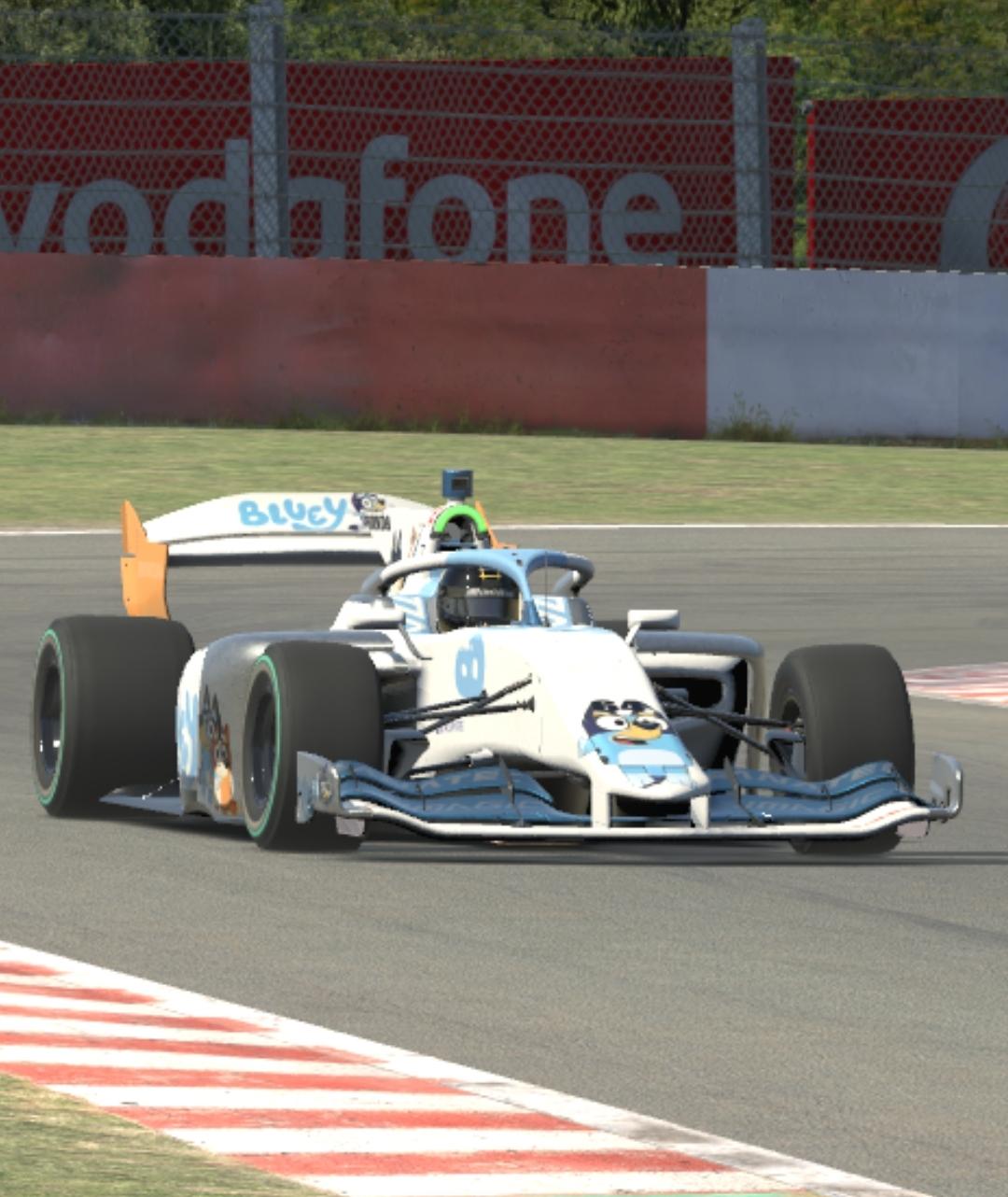 Preview of Bluey Super Formula SF23 Honda by Nick Russell