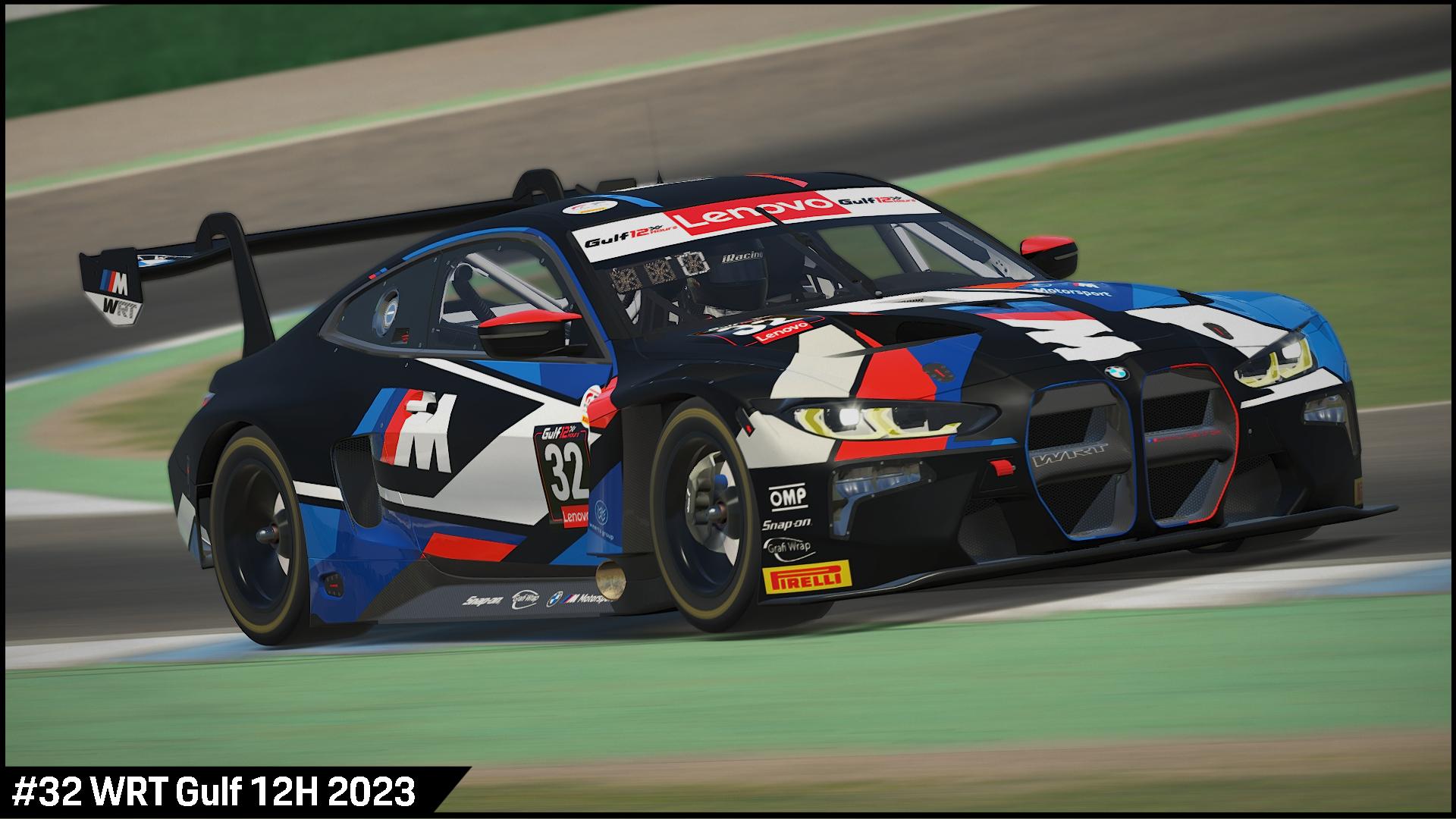 Preview of #32 WRT Gulf 12H 2023 by Sergio Hernando